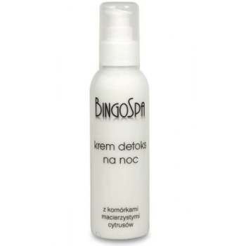 BINGOSPA Krem detoks na noc z komórkami macierzystymi cytrusów 135g  